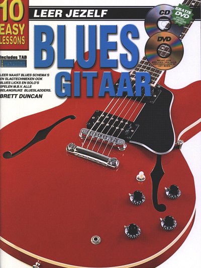 B. Duncan: Leer jezelf blues gitaar, Git (+CDDVD)
