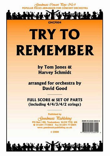 Schmidt: Try To Remember