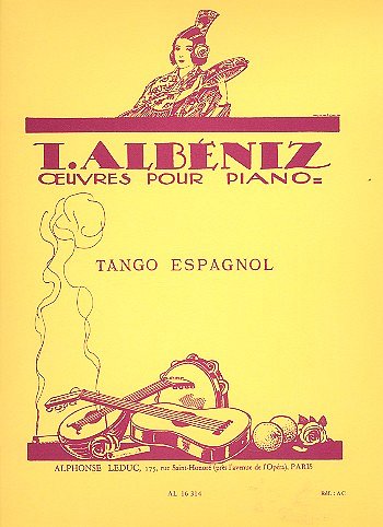 I. Albéniz: Isaac Manuel Francisco Albeniz: Tango in a, Klav