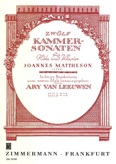J. Mattheson: 12 Kammersonaten Bd 2