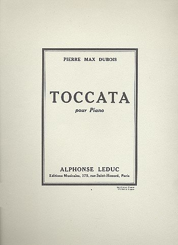 P.-M. Dubois: Toccata, Klav