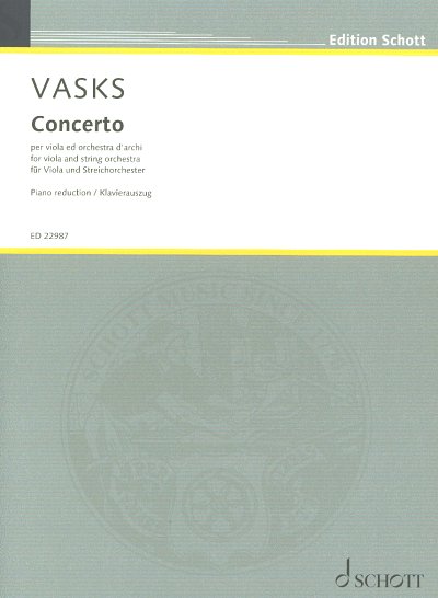 P. Vasks: Concerto, VaKlv (KlavpaSt)