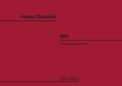 F. Donatoni: Nidi (Part.)