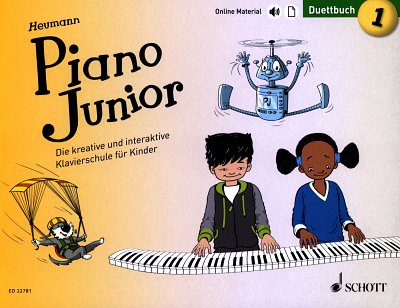 H.-G. Heumann: Piano Junior - Duettbuch 1, Klav4m