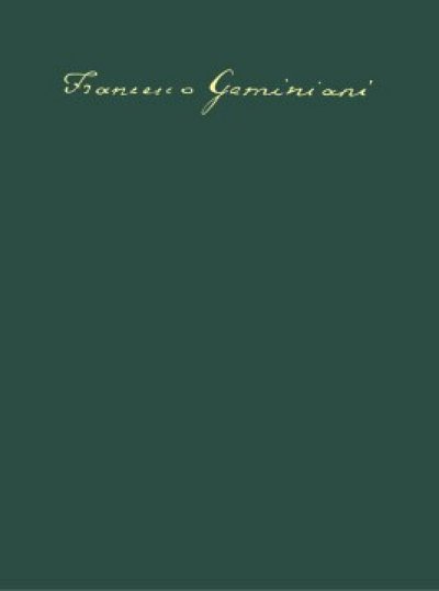 F. Geminiani: 6 Concertos op. 3, Second Edition, Stro (PaH)