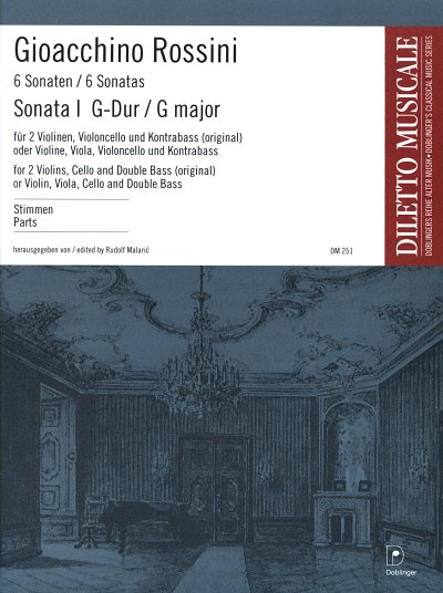 G. Rossini: Sonate 1 G-Dur (6 Sonaten)