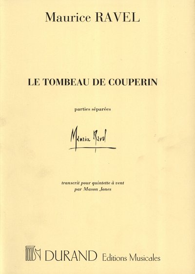 M. Ravel: Le Tombeau de Couperin, FlObKlHrFg (Stsatz)