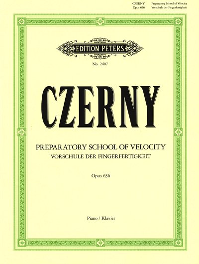 C. Czerny: Vorschule der Fingerfertigkeit op. 636, Klav