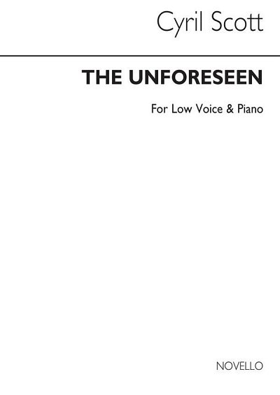 C. Scott: The Unforeseen Op74 No.3 (Key-b Fl, GesTiKlav (Bu)