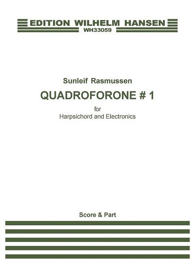 S. Rasmussen: Quadroforone #1 (Pa+St)