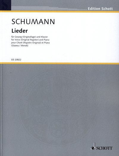 R. Schumann: Lieder 