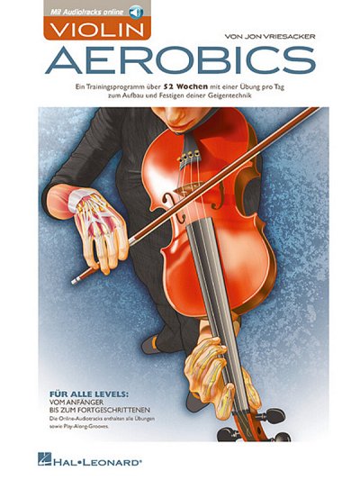 J. Vriesacker: Violin Aerobics, Viol (+OnlAu)