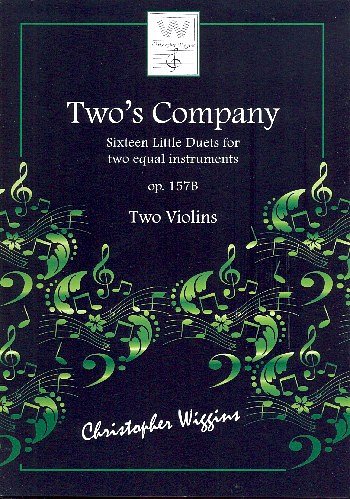 C.D. Wiggins: Two's Company op. 157b, 2Vl (Sppa)