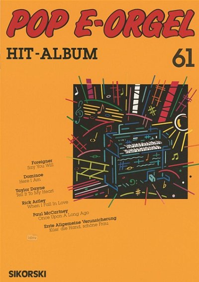 Pop E-Orgel Hit-Album 061 , Eorg