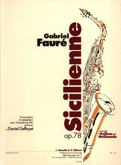 G. Fauré: Sicilienne Op.78