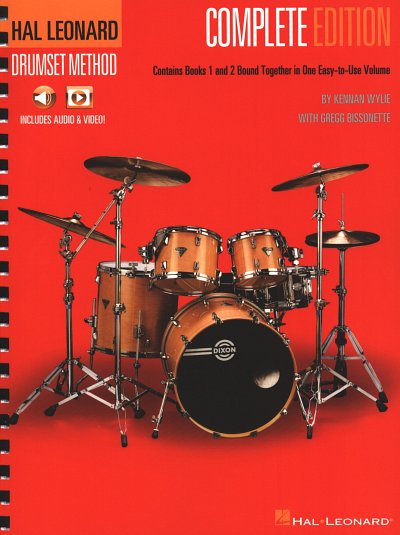 K. Wylie: Hal Leonard Drumset Method - Comple, Drst (2B+Onl)