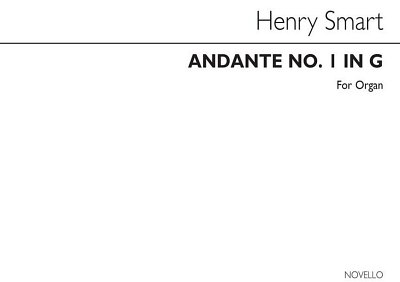 H. Smart: Andante No.1 In G For Organ, Org