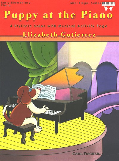 Gutierrez, Elizabeth: Puppy At The Piano