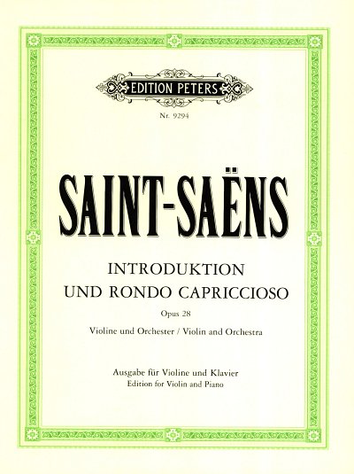 AQ: C. Saint-Saens: Introduktion Et Rondo Capriccio (B-Ware)