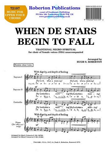 When De Stars Begin To Fall