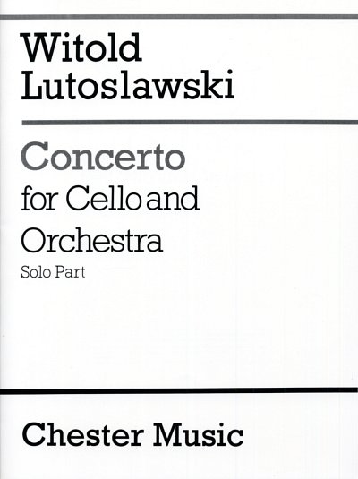 Concerto For Cello And Orchestra, Vc