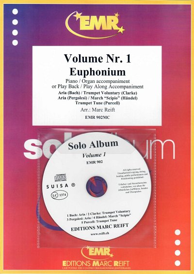 M. Reift: Solo Album Volume 01, EuphKlav/Org (+CD)