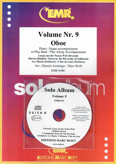 M. Reift: Solo Album Volume 09, ObKlv/Org (+CD)