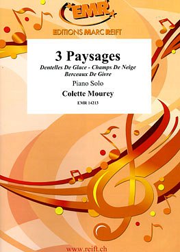 C. Mourey: 3 Paysages, Klav