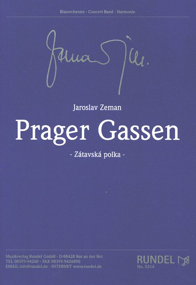 J. Zeman: Prager Gassen, Blask (PaDiSt)