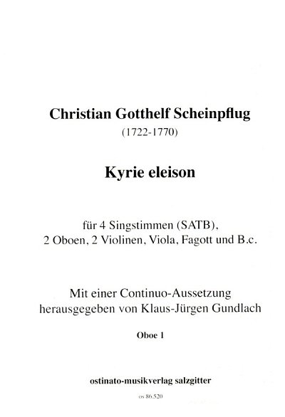 C.G. Scheinpflug: Kyrie eleison, Ges2Ob2VlnVl