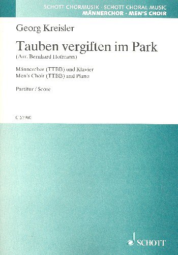 G. Kreisler: Tauben vergiften im Park, Mch4Klav (Part.)