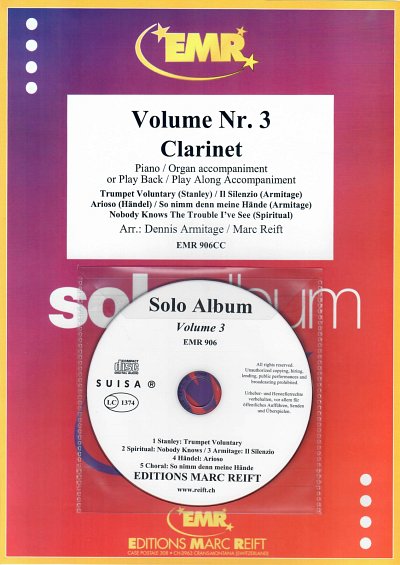 DL: M. Reift: Solo Album Volume 03, KlarKlv/Org
