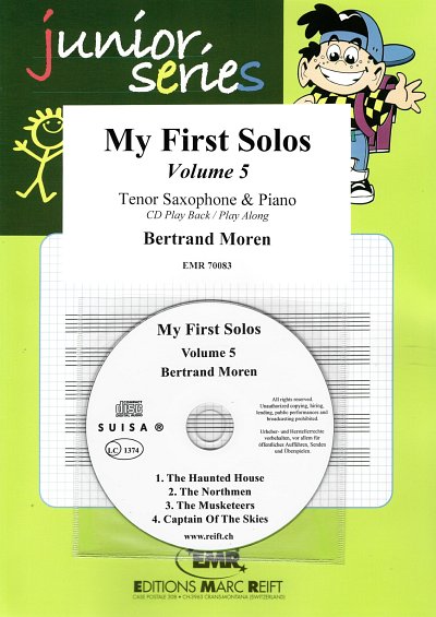 B. Moren: My First Solos Volume 5, TsaxKlv (+CD)
