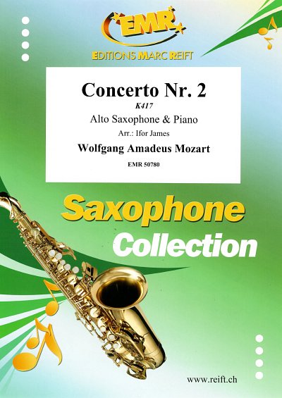 W.A. Mozart: Concerto No. 2, ASaxKlav