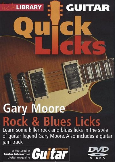 Quick Licks - Gary Moore Rock & Blues Licks, Git (DVD)