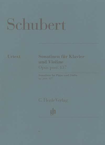 F. Schubert: Sonatinen für Klavier und Violine op. p, VlKlav