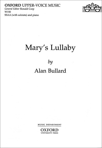A. Bullard: Mary's Lullaby, FchKlav (Part.)