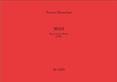 F. Donatoni: Midi, Fl (Part.)