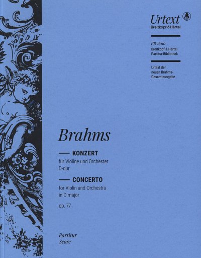 J. Brahms: Konzert für Violine und Orchester , VlOrch (Part)