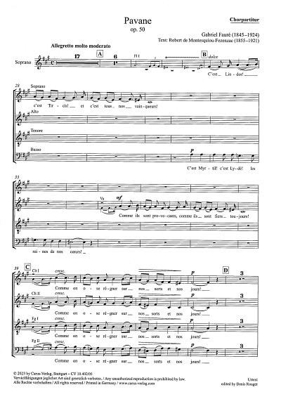 G. Fauré: Pavane fis-Moll op. 50, GchOrch (Chpa)