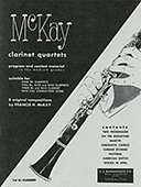 F.H. McKay: McKay Clarinet Quartets, 4Klar (Part.)