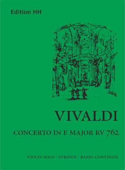 A. Vivaldi: Concerto in E major RV 762, VlStrBc