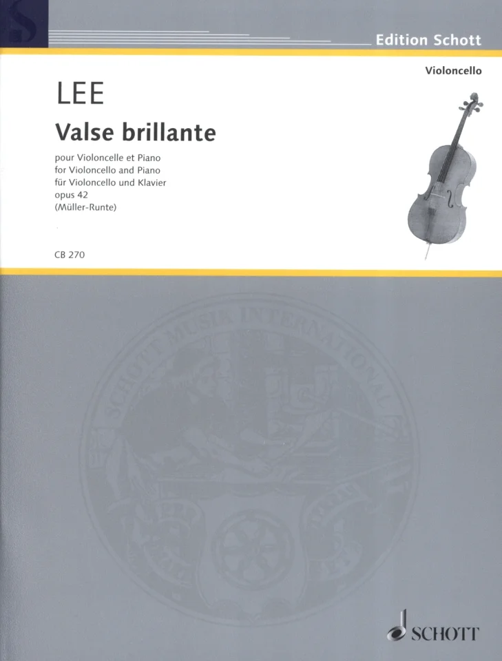 S. Lee: Valse brillante op. 42 , VcKlav (0)