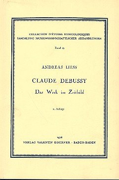 A. Liess: Claude Debussy (Bu)