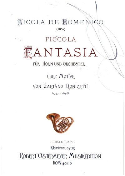 N. de Domenico: Piccola Fantasia für Horn und Orchester