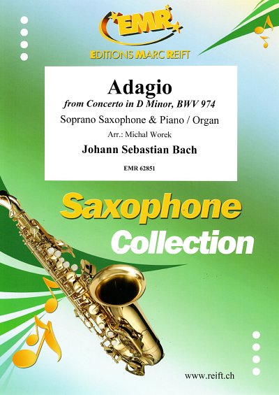 J.S. Bach: Adagio, SsaxKlav/Org