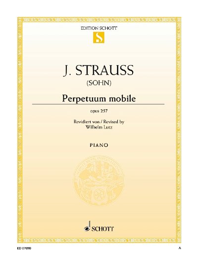 DL: J. Strauß (Sohn): Perpetuum mobile, Klav (EA)