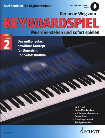 A. Benthien: Der neue Weg zum Keyboardspiel 2, Key (+OnlAu)