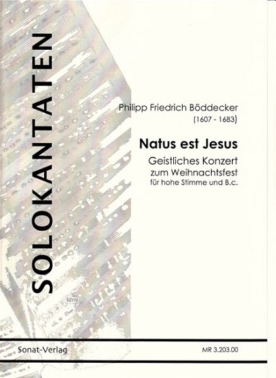 P.F. Boeddecker: Natus est Jesus, GesHBc (2Sppa+2St)