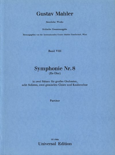 G. Mahler: Symphonie Nr. 8, SolKnchGchOr (Part.)